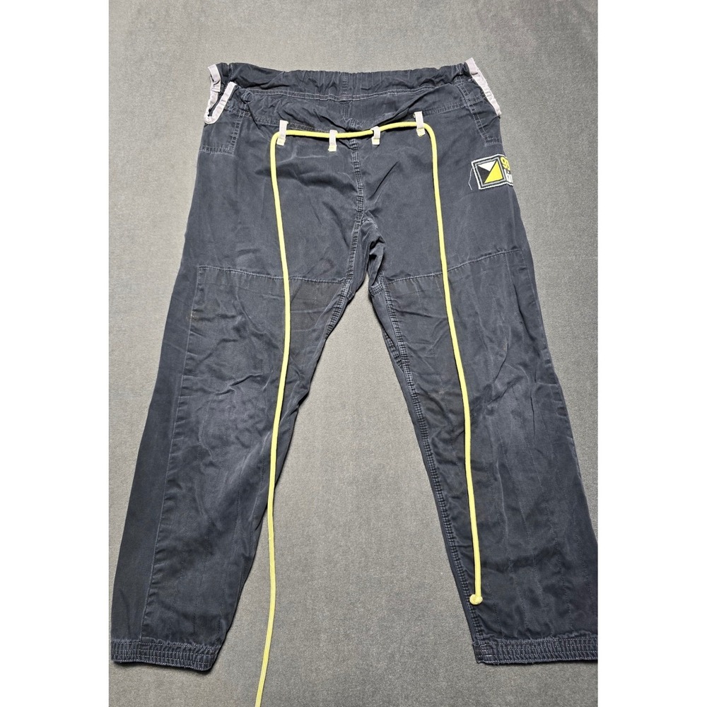 93 Brand Kimonos Judo Jiu‎ Jitsu Pants Only Mens A2 Gray Training Casual MMA